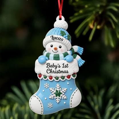 Sweetest Gift Beneath The Tree - Real 3D Relief Ornament