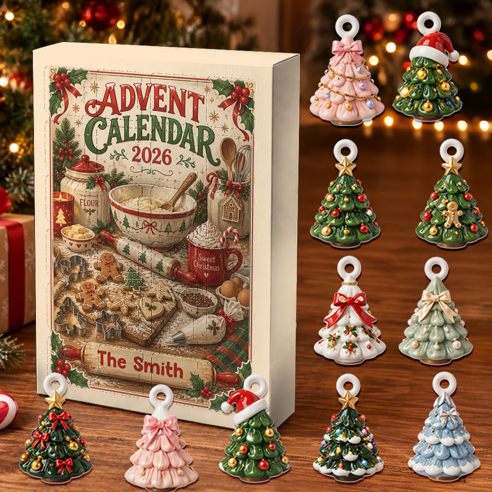 Christmas Advent Calendar 2026 24 Day Christmas Countdown Box With Cute Cat Figurines - Advent Calendar Box-Box&Acrylic