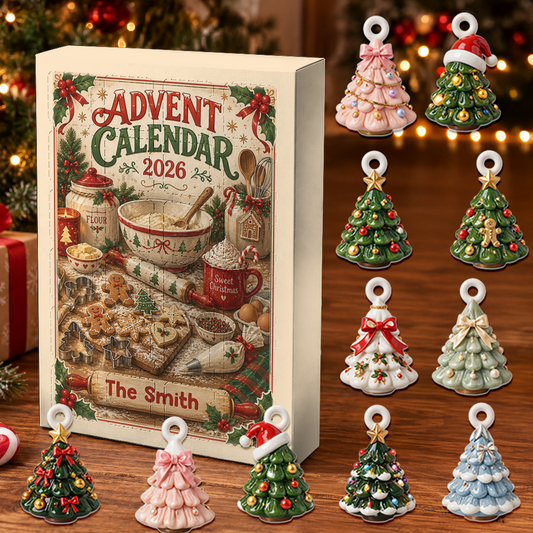 Christmas Advent Calendar 2026 24 Day Christmas Countdown Box With Cute Cat Figurines - Advent Calendar Box-Box&Acrylic