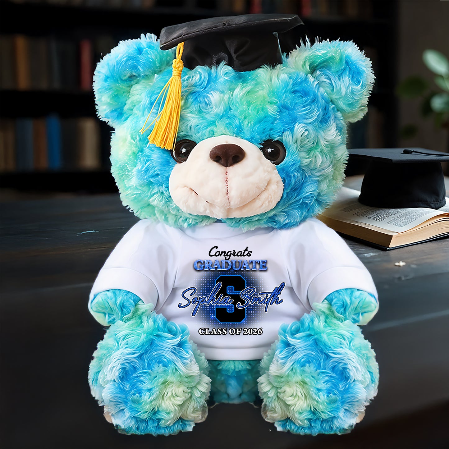 Congrats Graduation 2026 - Personalized Custom Bear Plush