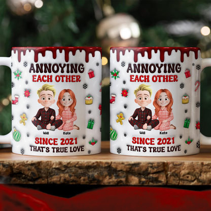 Annoying For Years - Personalized Custom Coffee Mug - 3D Effect