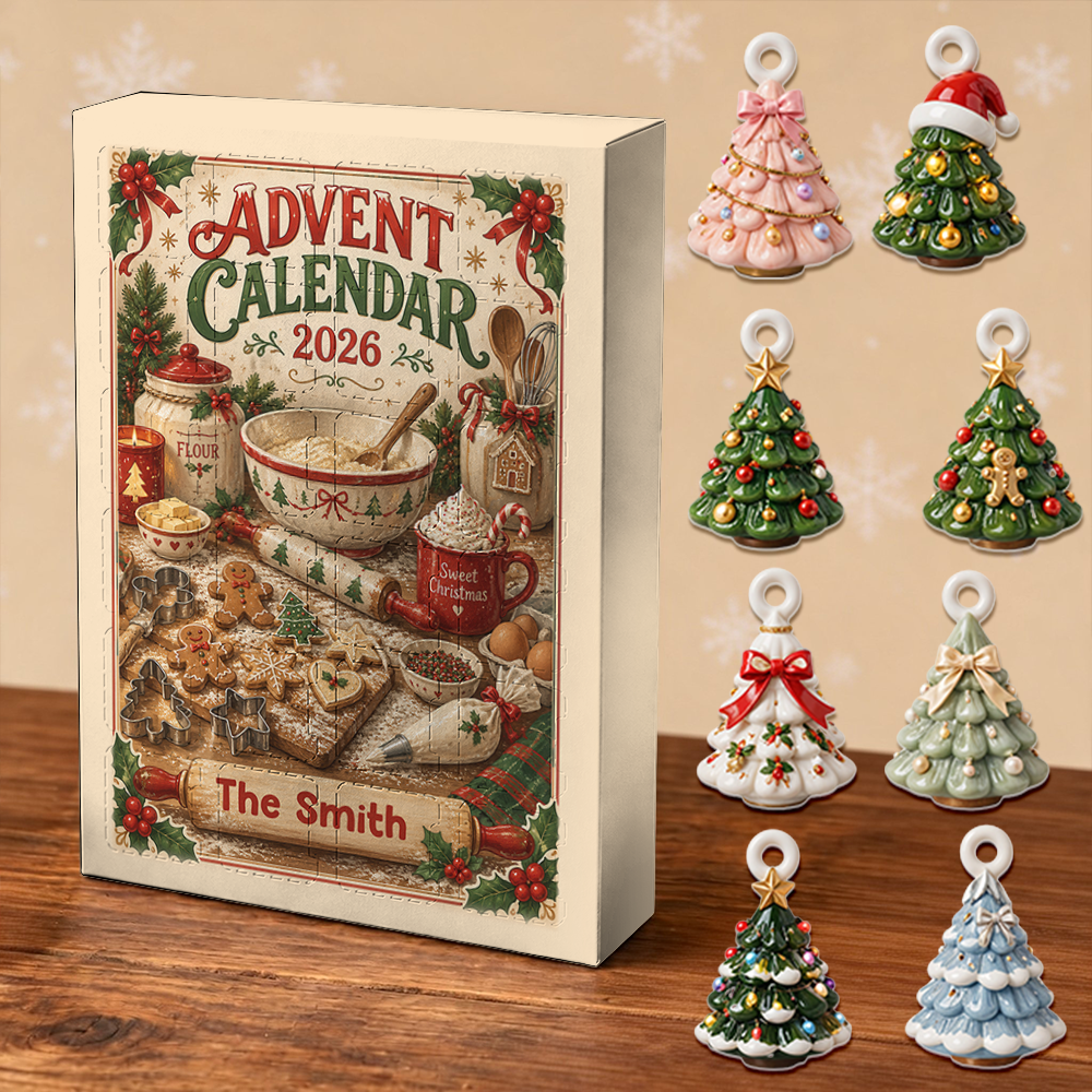 Christmas Advent Calendar 2026 24 Day Christmas Countdown Box With Cute Cat Figurines - Advent Calendar Box-Box&Acrylic