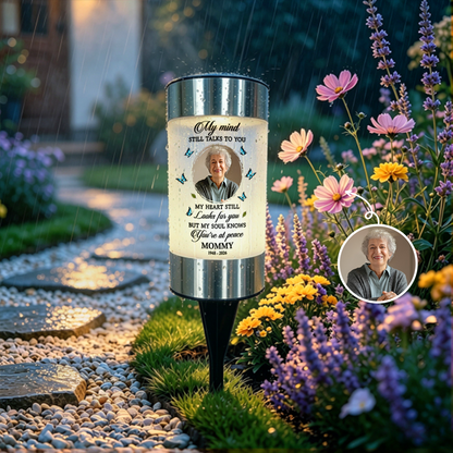Always Loved, Forever Missed Solar Garden Light - Personalized Memorial Sympathy Gifts For Loss Of Mom, Dad