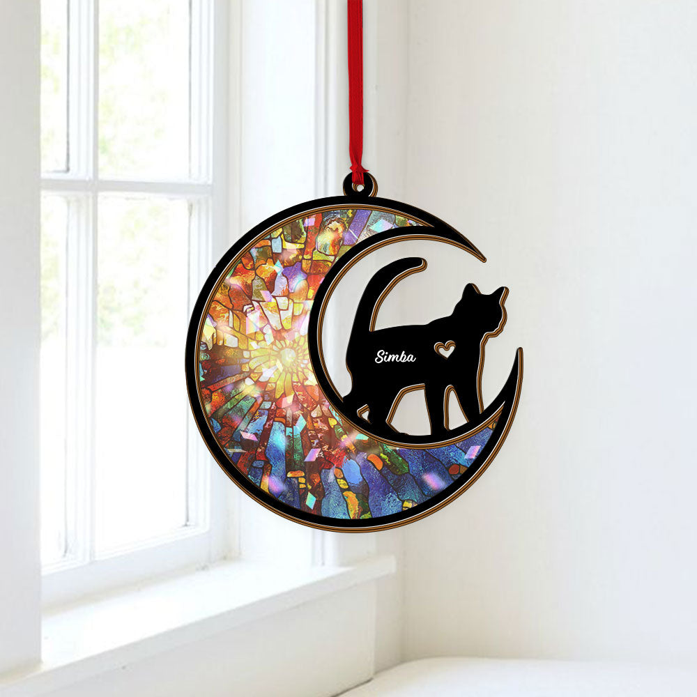 Pet Loss - Custom Shape Hologram Ornament 2 Layered