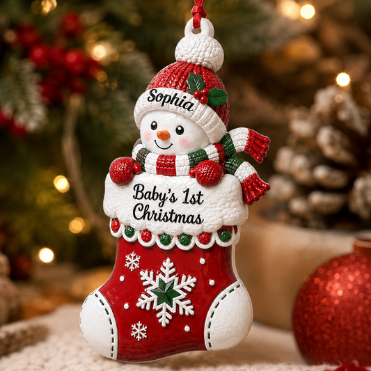 Sweetest Gift Beneath The Tree - Real 3D Relief Ornament