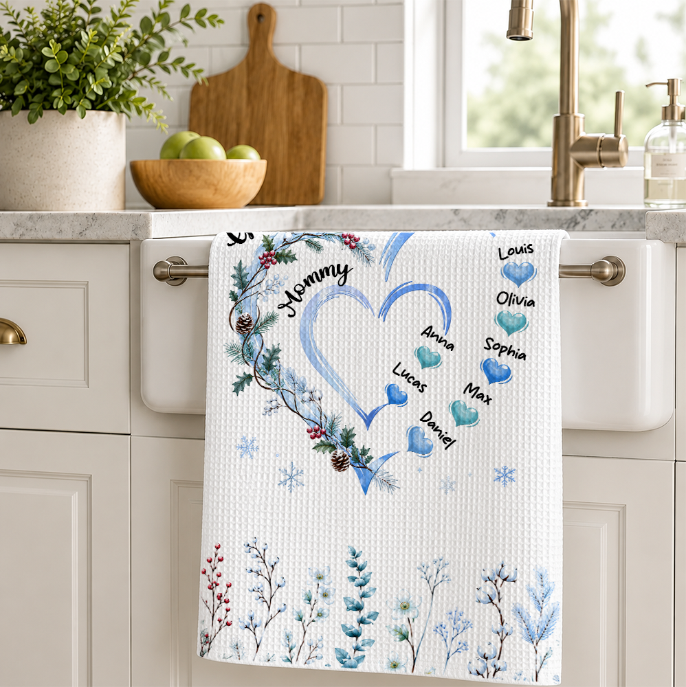 Grandma Kitchen Towel, Gift For Cooking Lovers - Personalized Kitchen Towel
