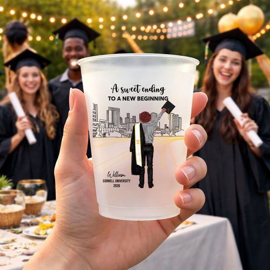 Senior Custom Photo - Personalized Graduation Cups
