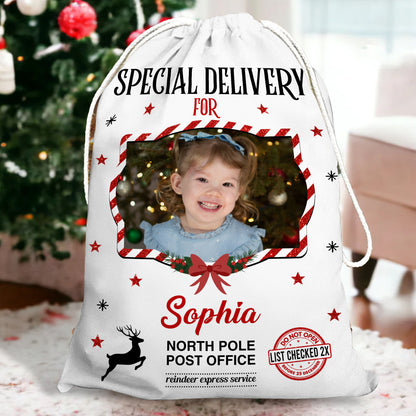 Special 2025 Bag Custom Photo - Christmas Bag Gift For Family - Christmas Sack