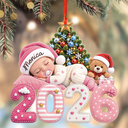 Gender Reveal Gifts For New Moms, New Dads, New Parents - Our Greatest Blessing Ever - Real 3D Relief Ornament 2