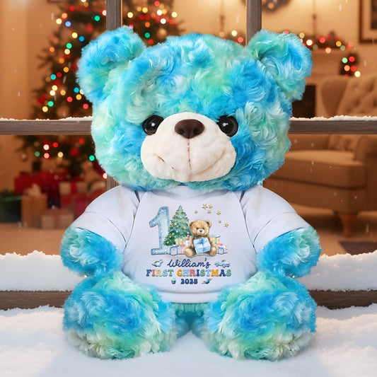 First Christmas - Personalized Custom Teddy Bear Plush