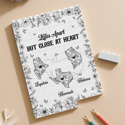 Close At Heart Puzzle - Personalized Rectangle Building Brick