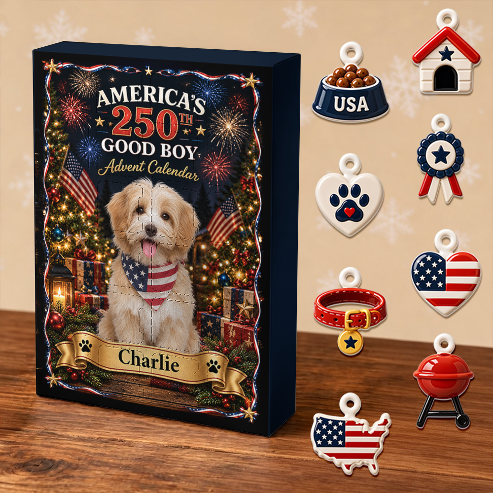 Good Boy Advent Calendar 2026 24 Day Christmas Countdown Box With Cute Figurines - Advent Calendar Box-Box&Acrylic