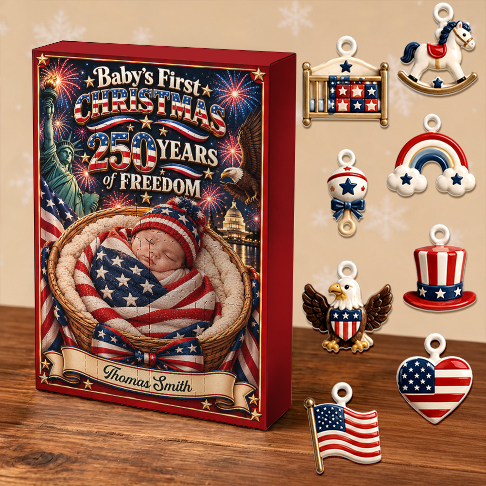 250 New Born Advent Calendar 2026 - 24 Day Christmas Countdown Box With Cute Figurines - Advent Calendar Box-Box&Acrylic