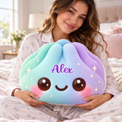 Squishy Dumpling Custom Shaped Pillow - Personalized Kids Gifts Custom Shaped Pillow