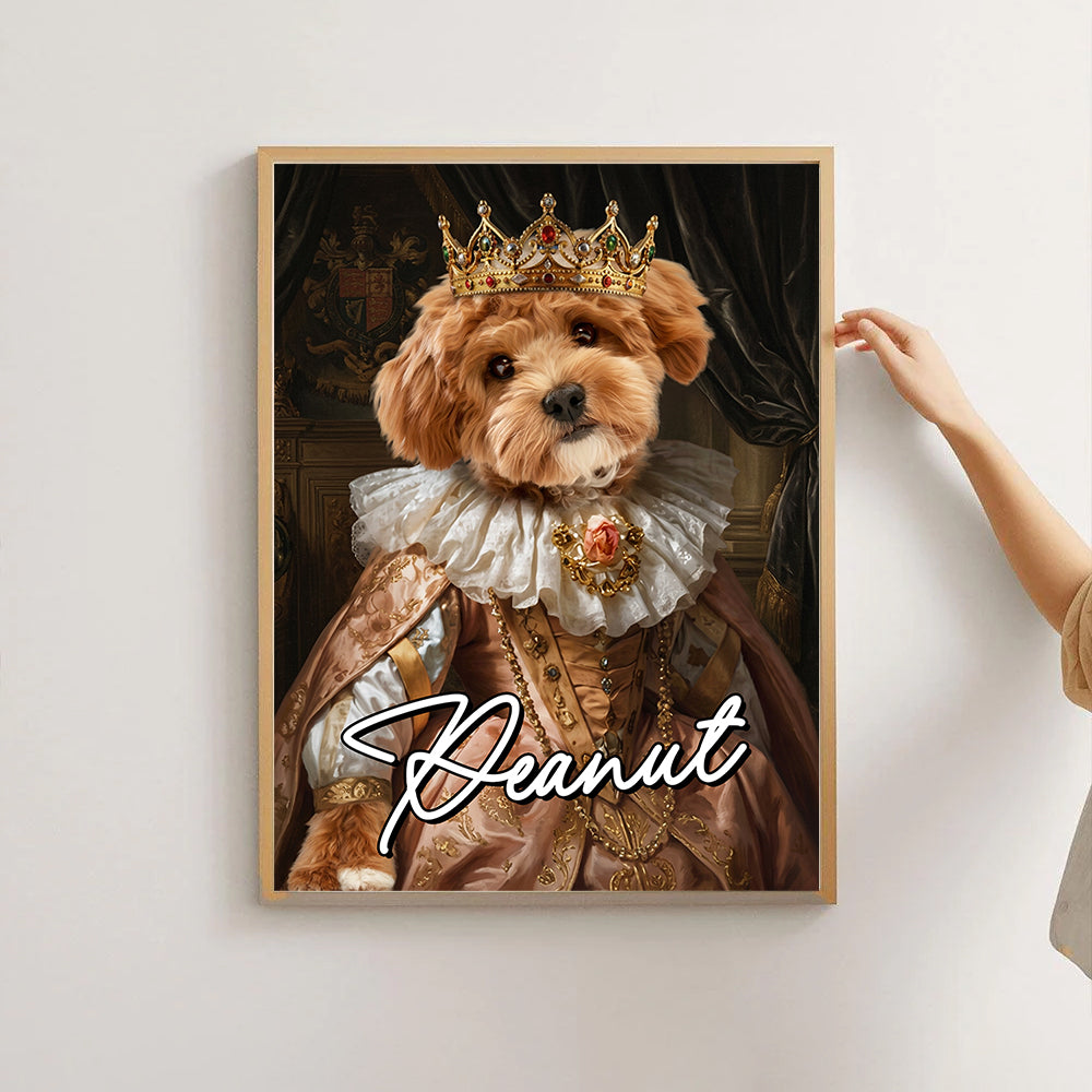 Mots croisés familiaux avec des fleurs - Impressions sur toile personnalisées
