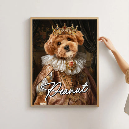 Mots croisés familiaux avec des fleurs - Impressions sur toile personnalisées