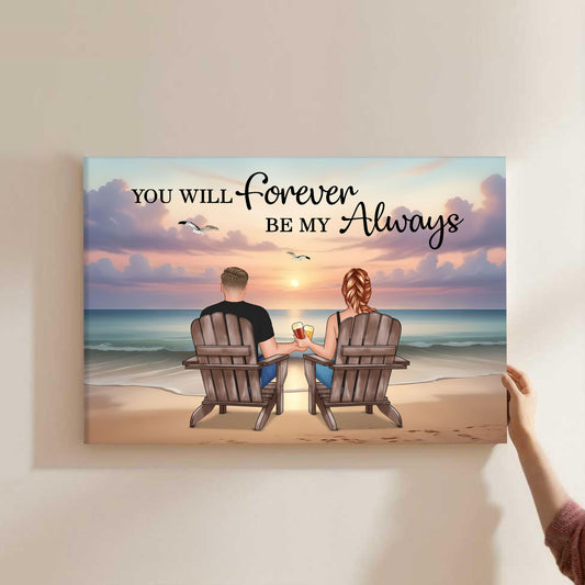 l Love You & Me We Got This  -  Personalized Canvas Prints