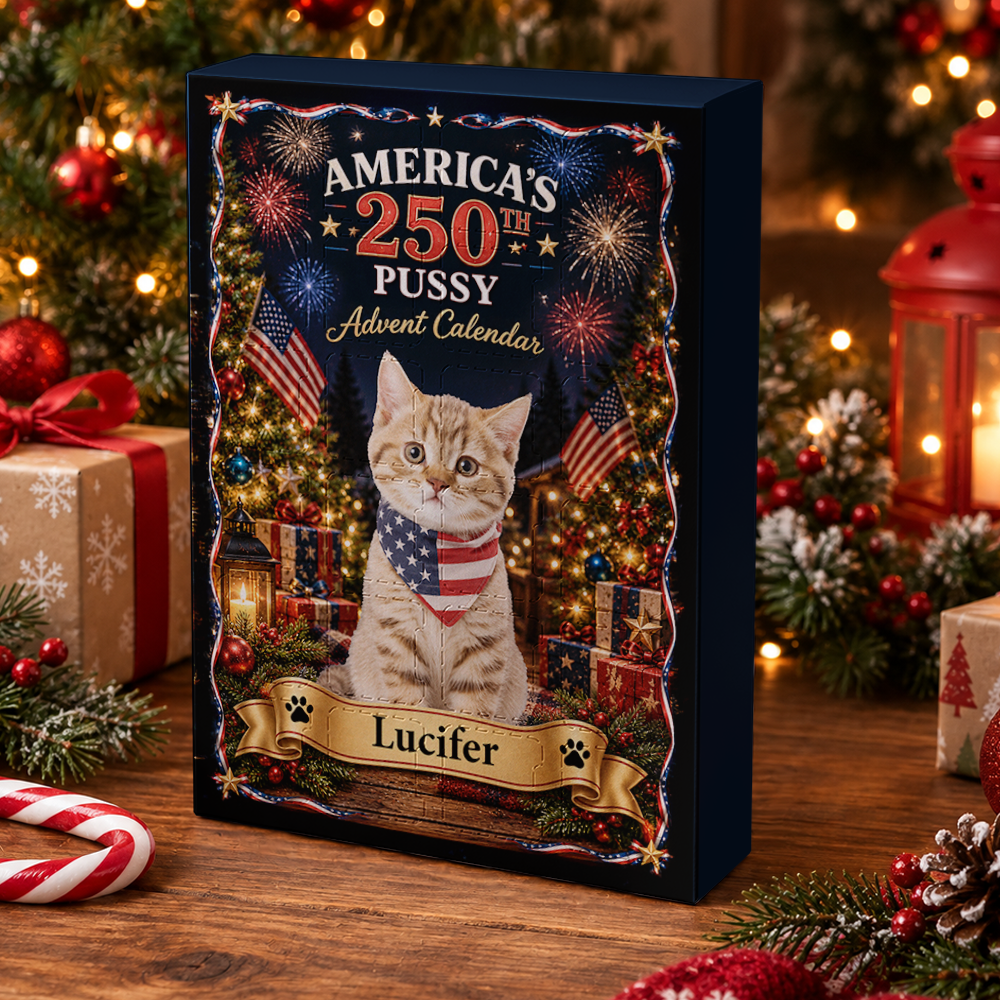 Cat Lovers Advent Calendar 2026 24 Day Christmas Countdown Box With Cute Figurines - Advent Calendar Box-Box&Acrylic