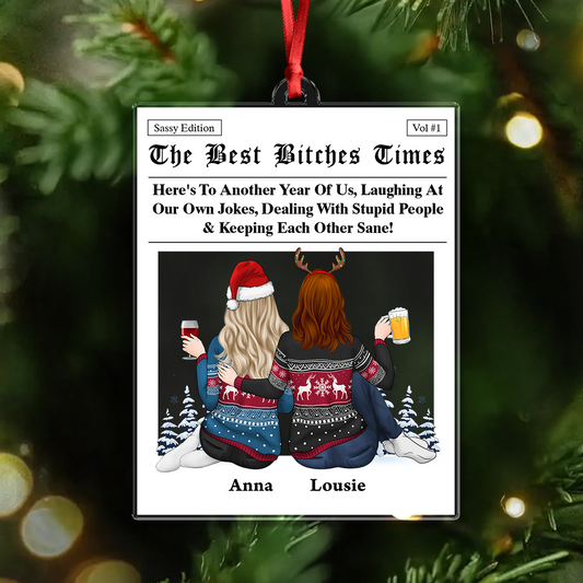 Another Year Of Us - Personalized Acrylic Ornament