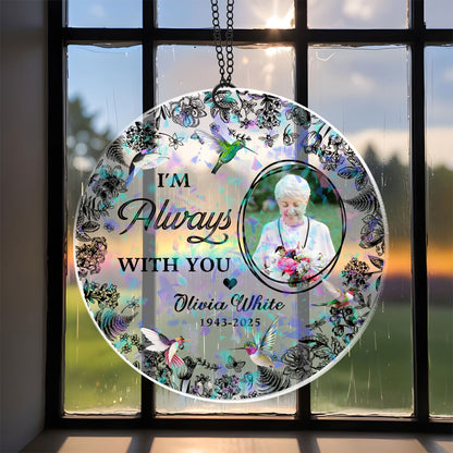 I Am Always With You - Custom Shape Hologram Ornament