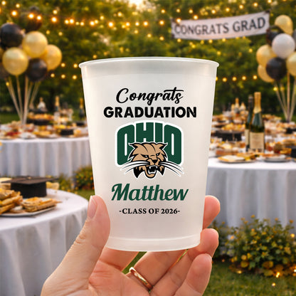 Custom Logo - Personalized Graduation Cups