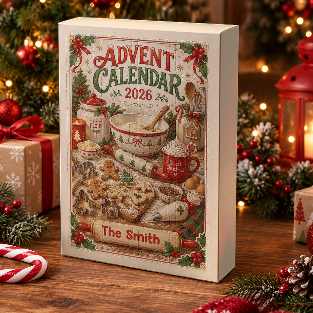 Christmas Advent Calendar 2026 24 Day Christmas Countdown Box With Cute Cat Figurines - Advent Calendar Box-Box&Acrylic