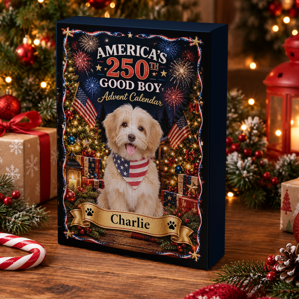 Good Boy Advent Calendar 2026 24 Day Christmas Countdown Box With Cute Figurines - Advent Calendar Box-Box&Acrylic
