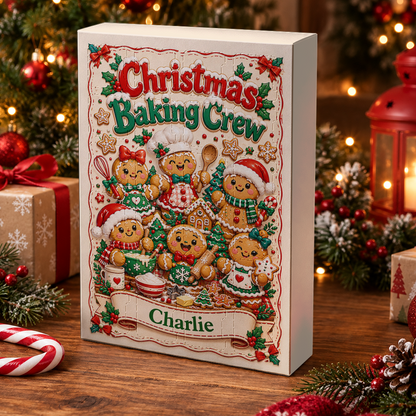 Christmas Baking Crew Advent Calendar 2026 - 24 Day Christmas Countdown Box With Cute Figurines - Advent Calendar Box-Box&Acrylic