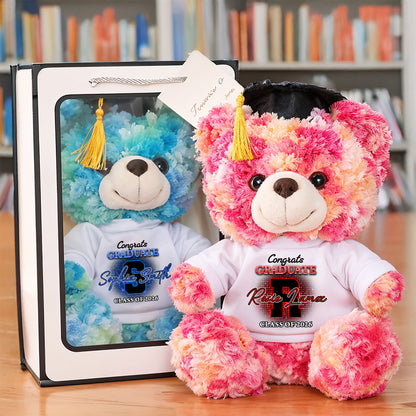 Congrats Graduation 2026 - Personalized Custom Bear Plush