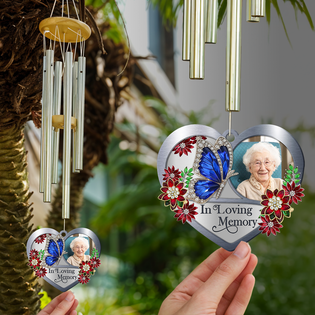 I am Always With You - Personalized Memorial Wind Chime - Custom Suncatcher Wind Chime