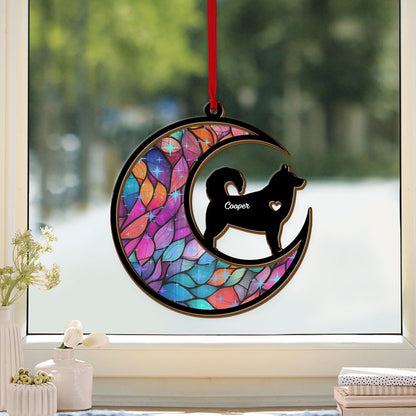 Pet Loss - Custom Shape Hologram Ornament 2 Layered