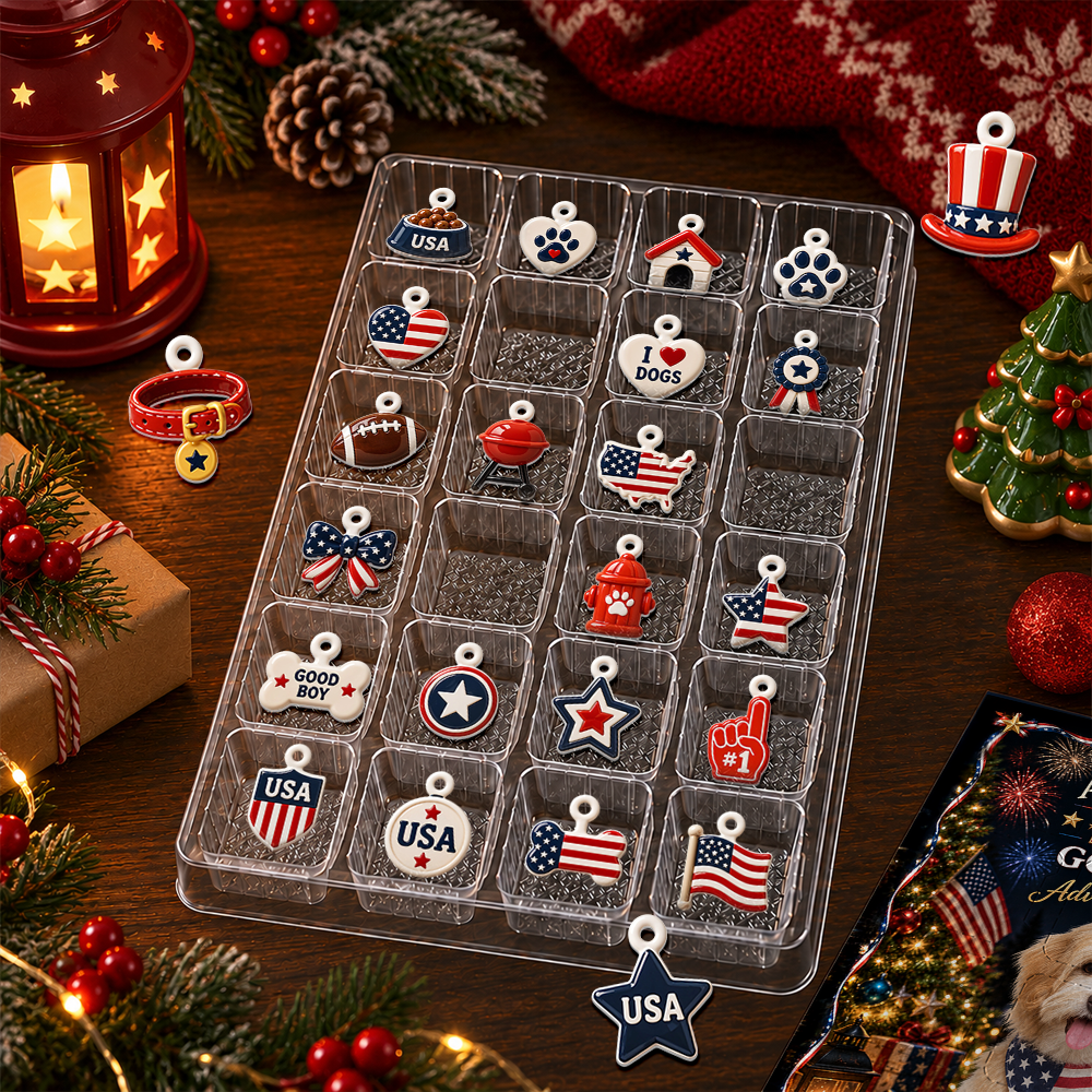 Good Boy Advent Calendar 2026 24 Day Christmas Countdown Box With Cute Figurines - Advent Calendar Box-Box&Acrylic