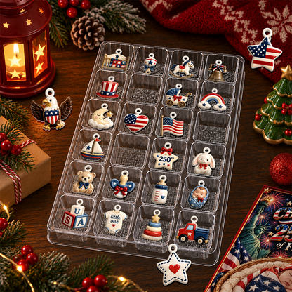 250 New Born Advent Calendar 2026 - 24 Day Christmas Countdown Box With Cute Figurines - Advent Calendar Box-Box&Acrylic