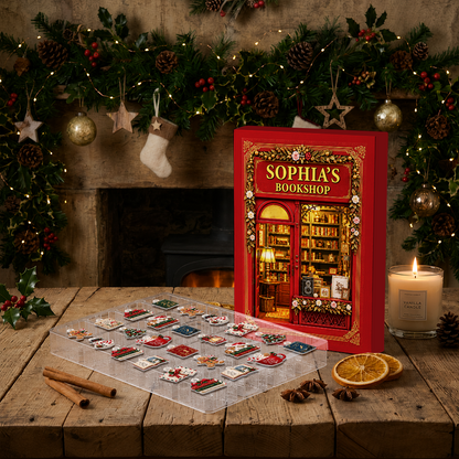 Book Lovers Open For Dreamers Advent Calendar 2026 24 Days Of Joy Holiday - Advent Calendar Box-Box&Acrylic