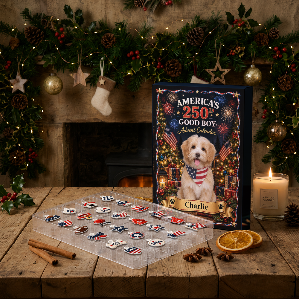 Good Boy Advent Calendar 2026 24 Day Christmas Countdown Box With Cute Figurines - Advent Calendar Box-Box&Acrylic