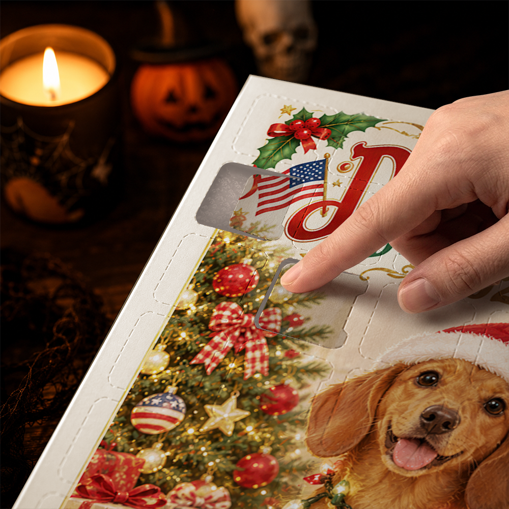 Dachshund Advent Calendar 2026 24 Day Christmas Countdown Box With Cute Cat Figurines - Advent Calendar Box-Box&Acrylic