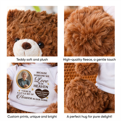 In Loving Memories - Personalized Custom Teddy Bear Plush