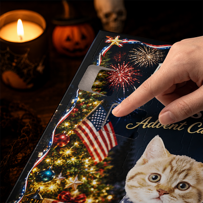 Cat Lovers Advent Calendar 2026 24 Day Christmas Countdown Box With Cute Figurines - Advent Calendar Box-Box&Acrylic