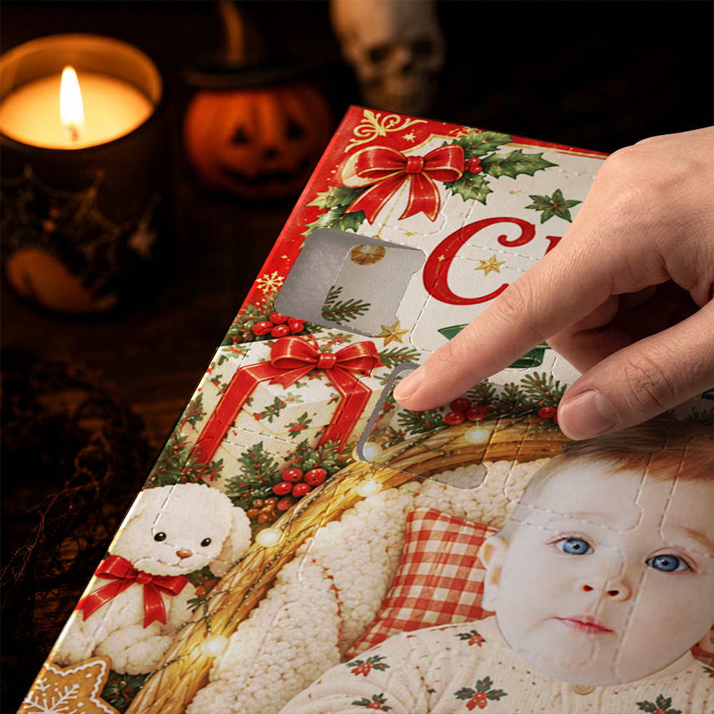 Baby's First Christmas Advent Calendar 2026 24 Day Christmas Countdown Box With Cute Figurines - Advent Calendar Box-Box&Acrylic