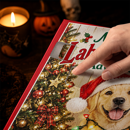 Labrador Retriever Advent Calendar 2026 24 Day Christmas Countdown Box With Cute Figurines - Advent Calendar Box-Box&Acrylic