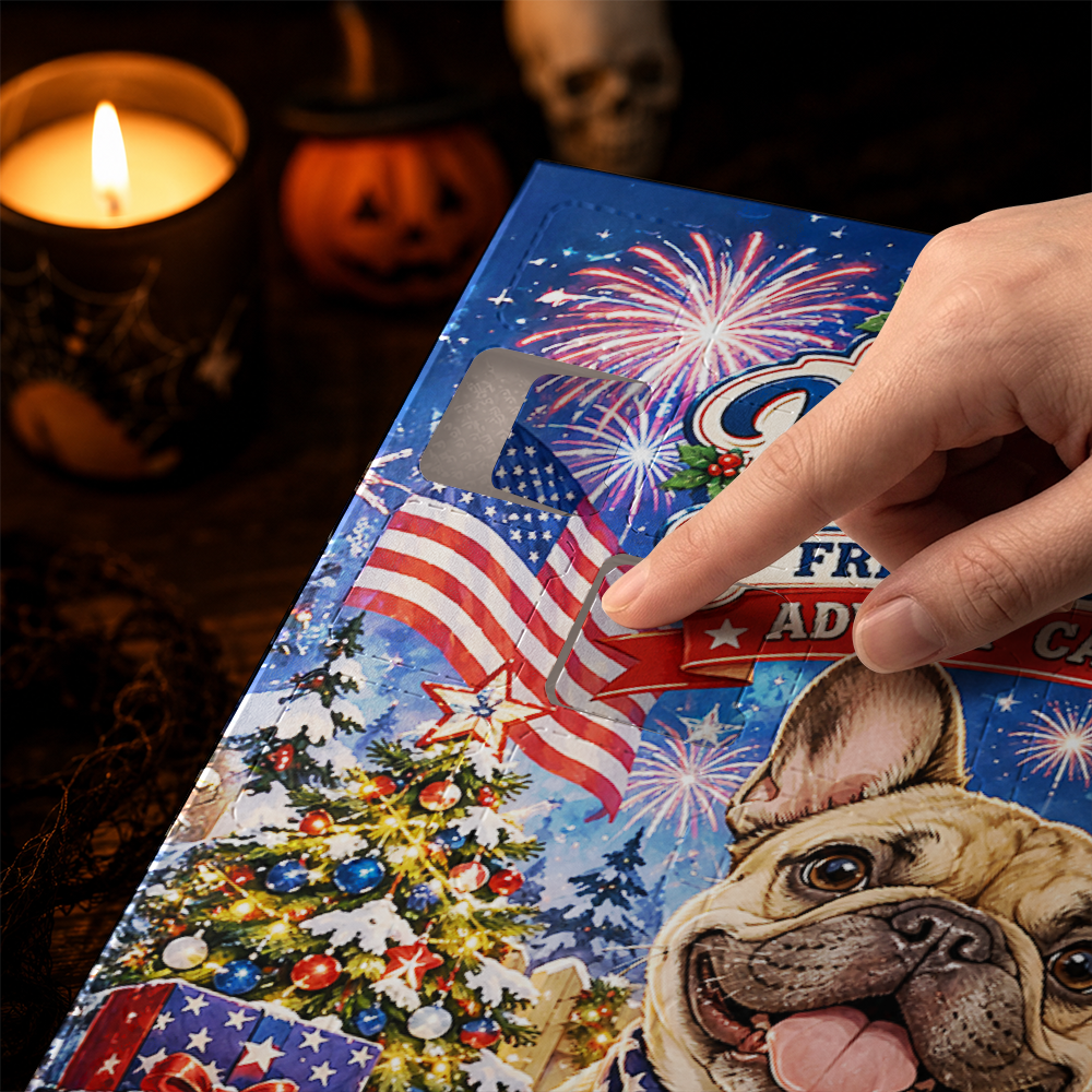Merry Pugmas Advent Calendar 2026 24 Day Christmas Countdown Box With Cute Figurines - Advent Calendar Box-Box&Acrylic