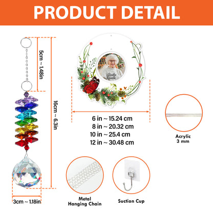 I Am Always With You - Ornament Hanging Piece With Crystal Charm