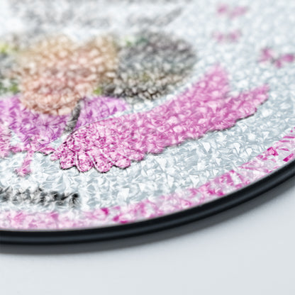 My Heart Was Not - Personalized Photo Stained Glass Window Hanging Suncatcher