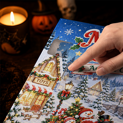 Merry and Brights Advent Calendar 2026 - 24 Day Christmas Countdown Box - Advent Calendar Box-Box&Acrylic