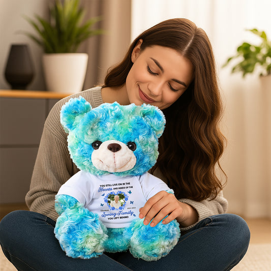 Missing You A Hug From Heaven - Personalized Custom Teddy Bear Plush