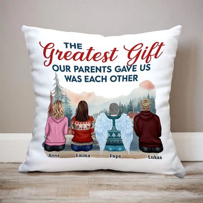The Greatest - Personalized Custom Pillow - Gift For Family Members