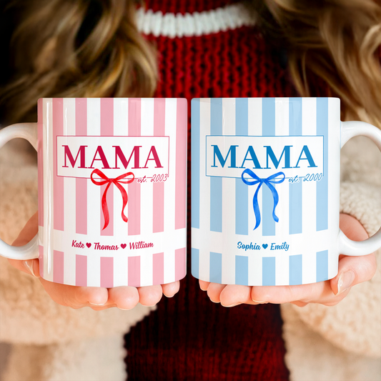 Best Mom Ever - Personalized Custom Coffee Mug - 3D Effect