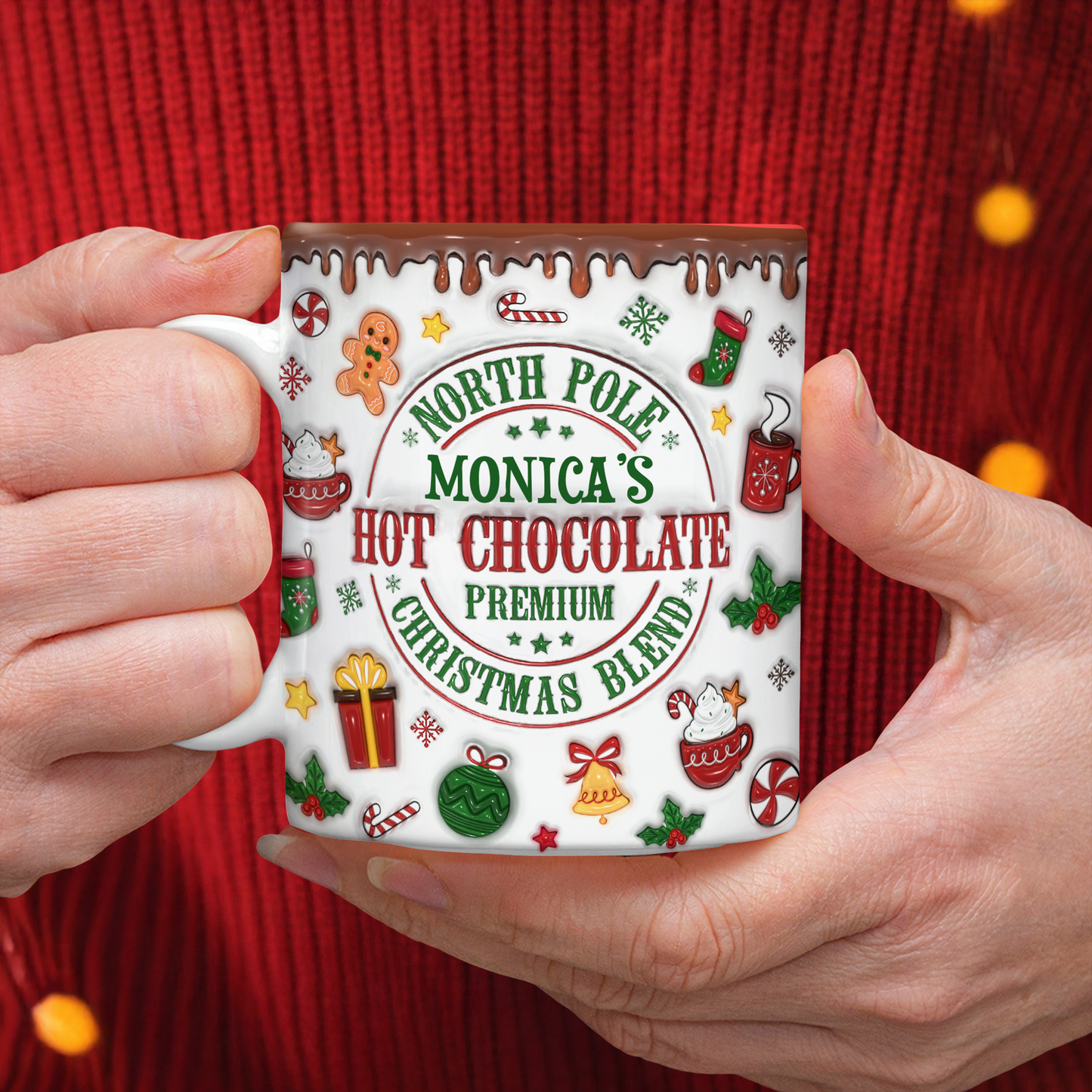 Christmas Mug Wrap Bundle 3D Inflated Christmas