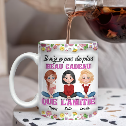 Joyeux Noël - Mug personnalisé - Effet 3D 