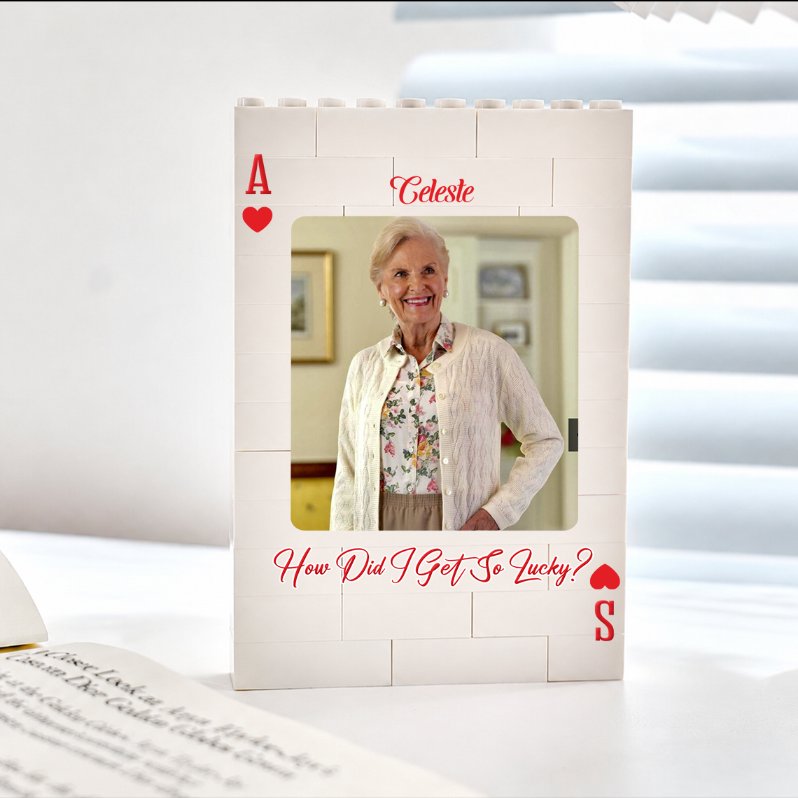 Custom Photo Building Blocks for Couple - Family Gifts
